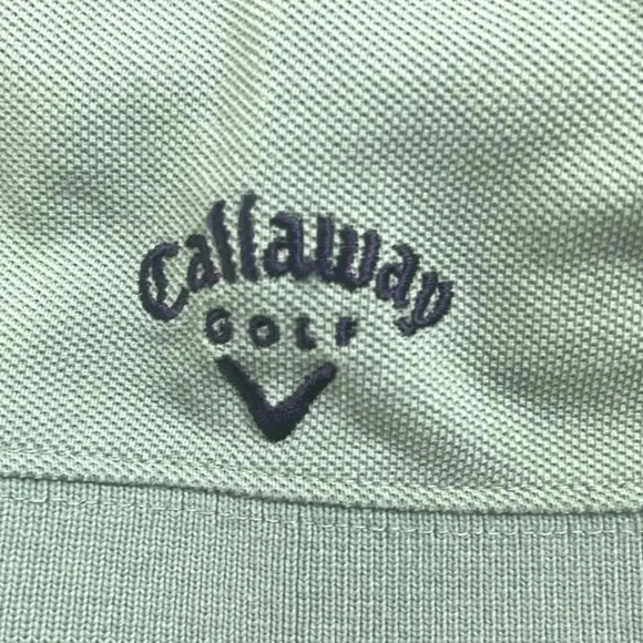 Callaway Golf Polo Shirt Green Short Sleeve Pullover Sport -Size XL - Picture 4 of 7